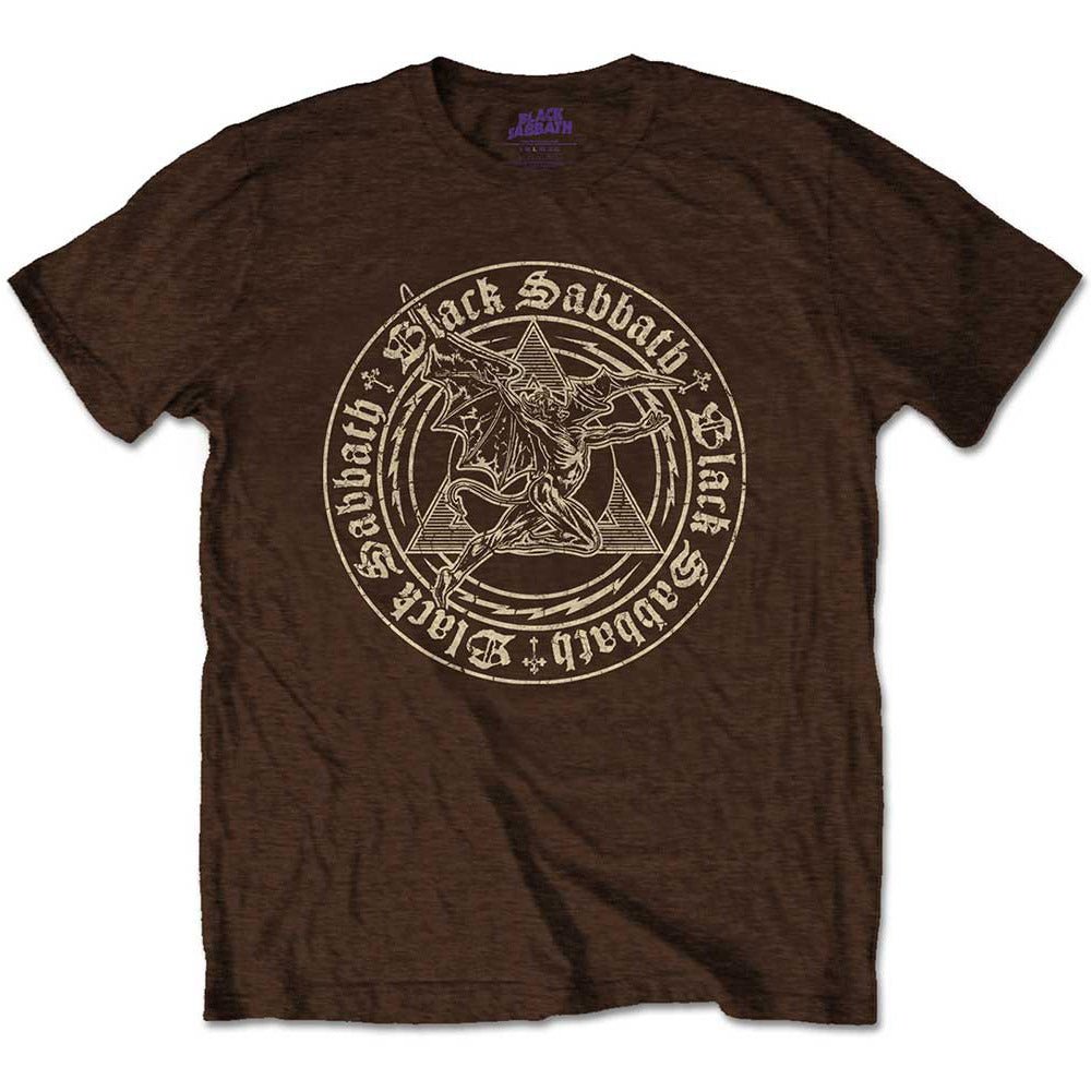 BLACK SABBATH ブラックサバス (OZZY OSBOURNE 追悼 ) - Henry Pyramid Emblem / Tシャツ / メンズ - PGS